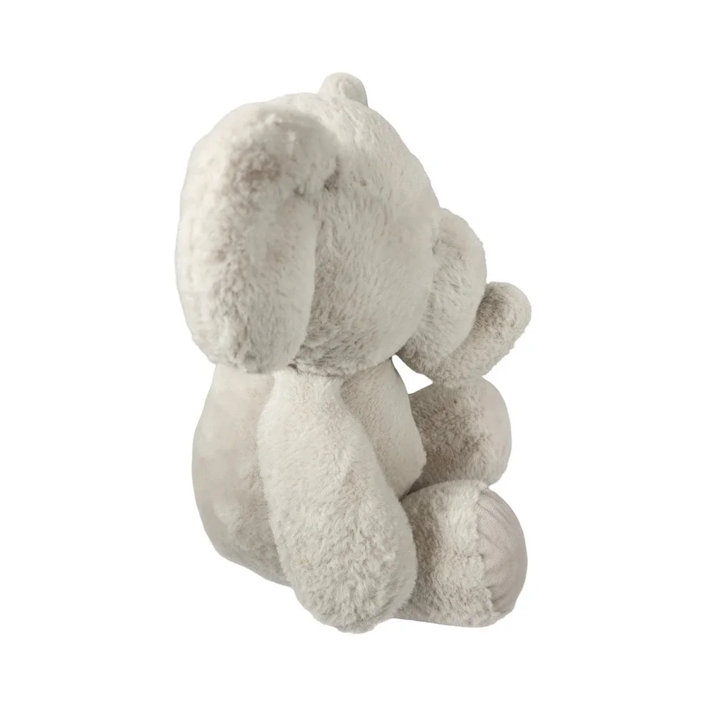 K Luxe Baby Kelly Toy Gray‎ Elephant Plush Lovey Rattle Stuffed Nursery